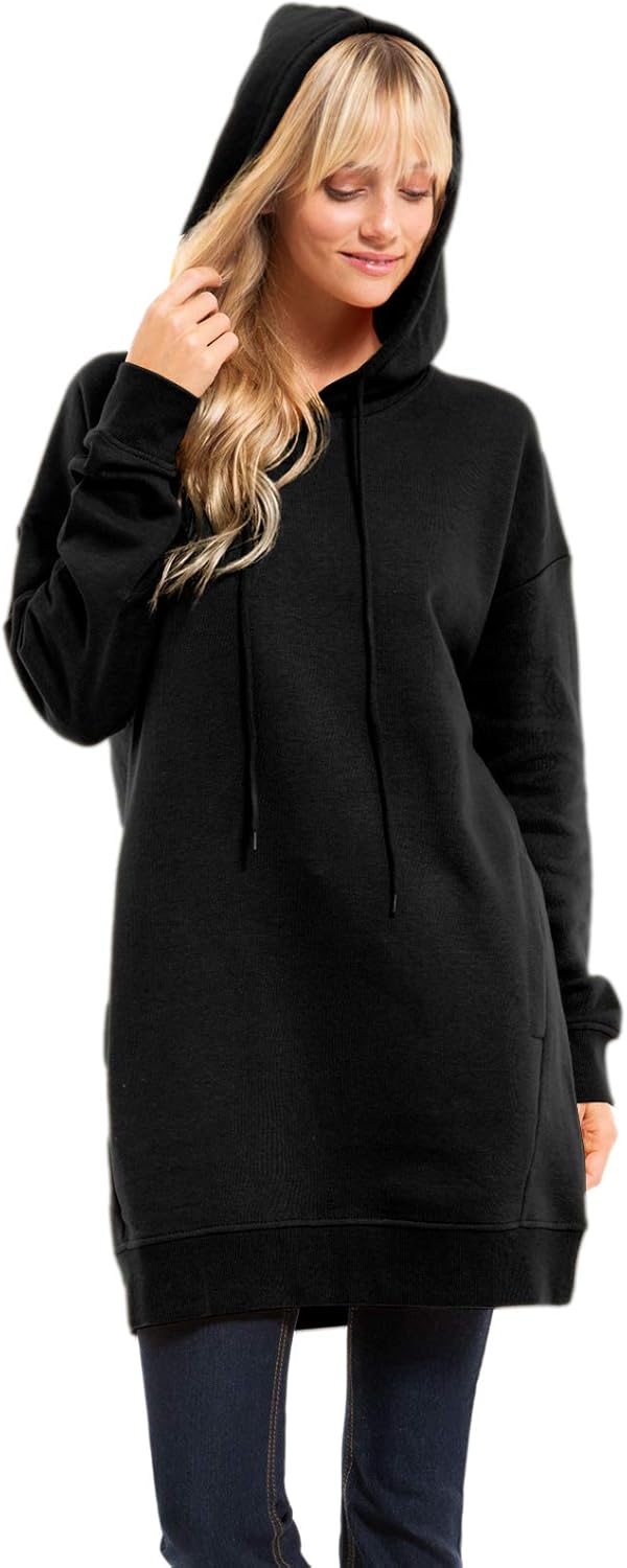 Design by Olivia Women's Casual Oversized Fleece Hoodie Sweatshirts Loose Pullover Tunic Fall Outfits S~3X - Image 4