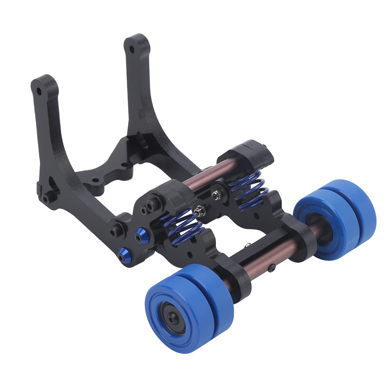 RC cztery koła sprężynowe koło HeadUp wysokiej jakości trwałe części zamienne do TRAXXAS XMAXX 1/5 RC Trucks metalowy plastik 150mm 435g (Niebieski)
