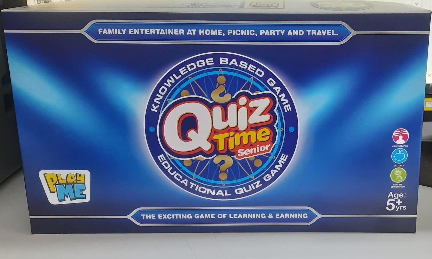 Quiz Time Game Senior Educational Games