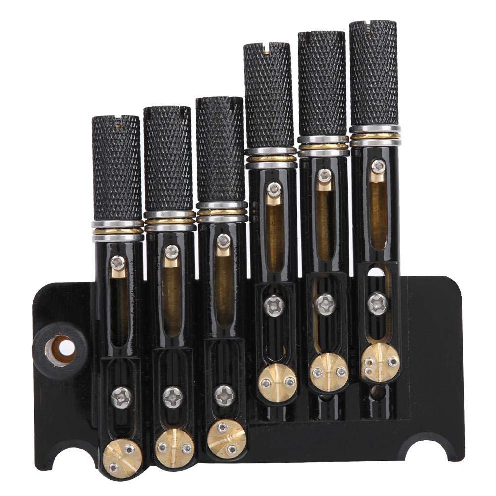 Vbest life 6 strun zestaw akcesoriów do gitary elektronicznej, czarna bezgłowy gitara zamiennik DIY instrument muzyczny