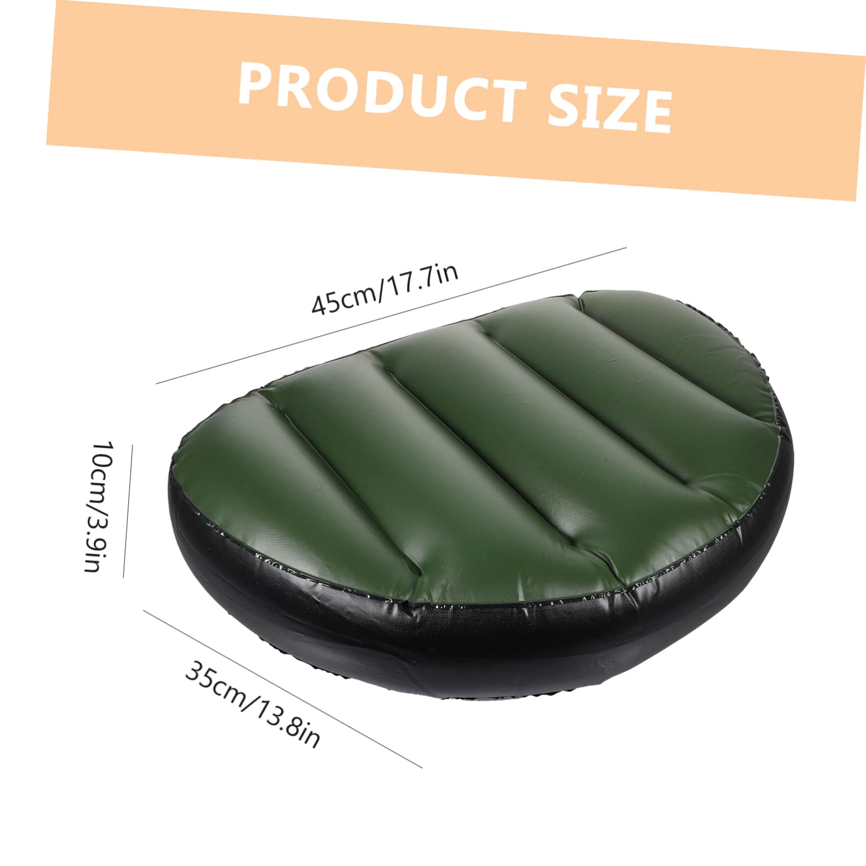 BELLIFFY River Boat Inflatable Cushion Portable Washable Multifunctional Camping Seat Pad