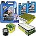 Produktbild QR-PARTS 69341292 Filter Set Inspektionspaket 7 Liter Motoröl Longtime High Tech 5W-30 MANN-FILTER Innenraumfilter Luftfilter Ölfilter