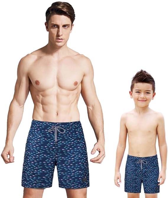 father and son swim shorts matalan