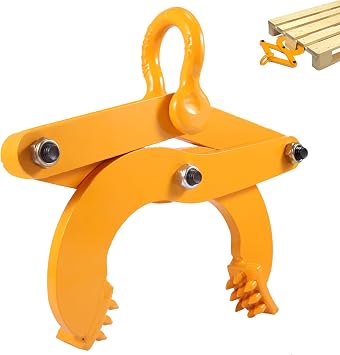 ABST Pallet Puller Clamp 1T/2204LBS Pallet Jack Single Scissor Hook Puller