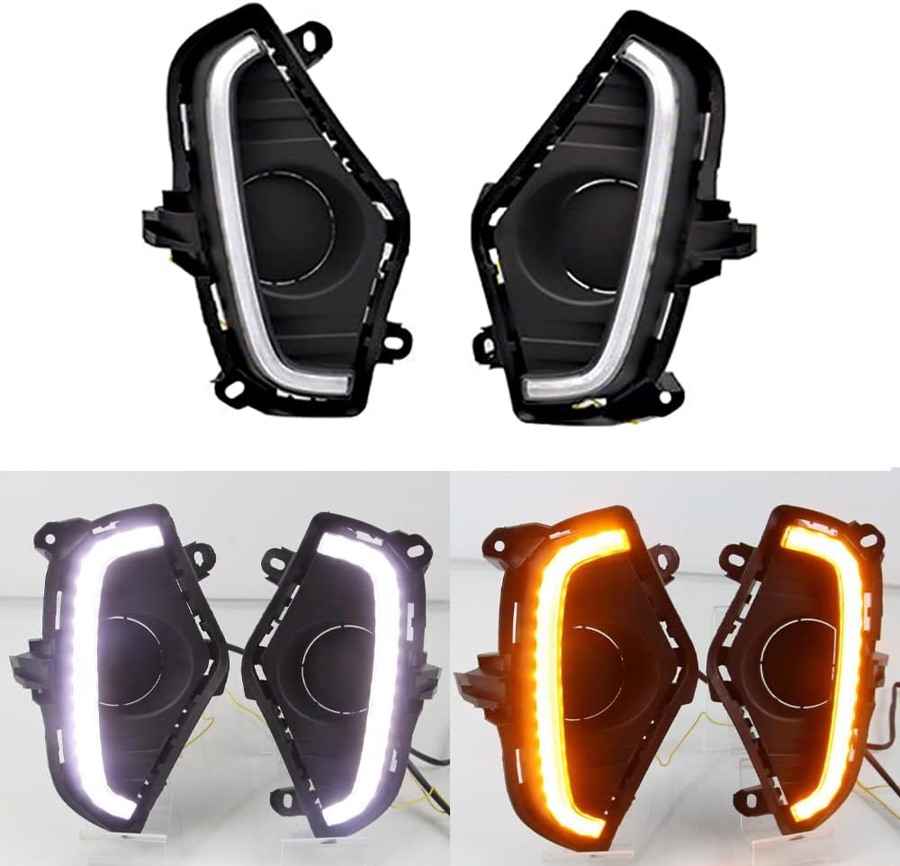 Riloer Front Bumper Foglight Lamp, Fog Lights, Compatible with RAV4 2019-2023