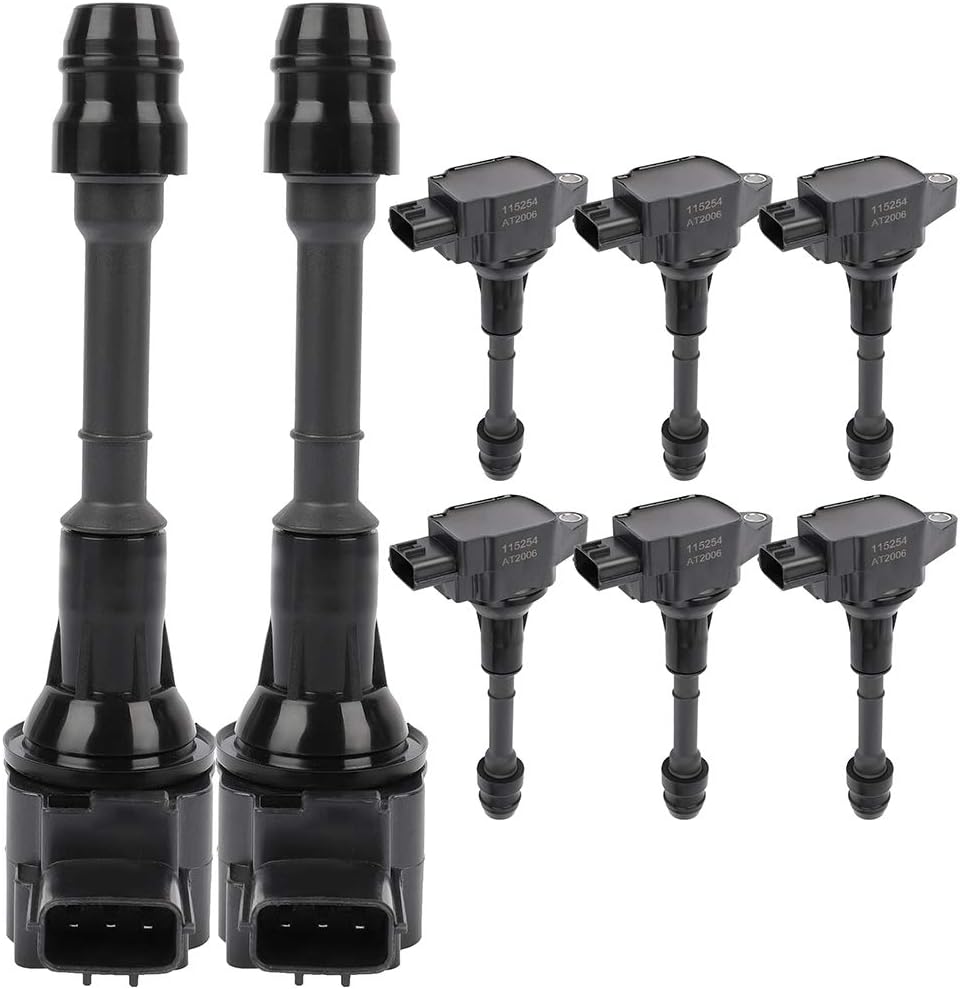 ECCPP Portable Spare Car Ignition Coils Compatible for Infiniti QX56 5.6L 2007-2010 Replacement for UF551 for Travel, Transportation and Repair (Pack of 8)