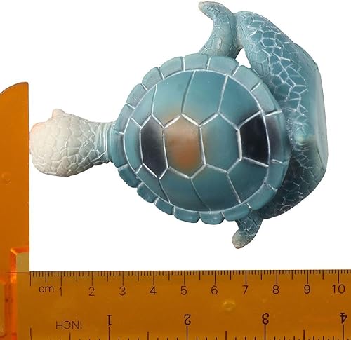 Miniatura 4 de Juego de 2 figuras de yoga de tortugas marinas para decoración del hogar, primavera, jardín, tortuga, manualidades, tortugas marinas, figuras de