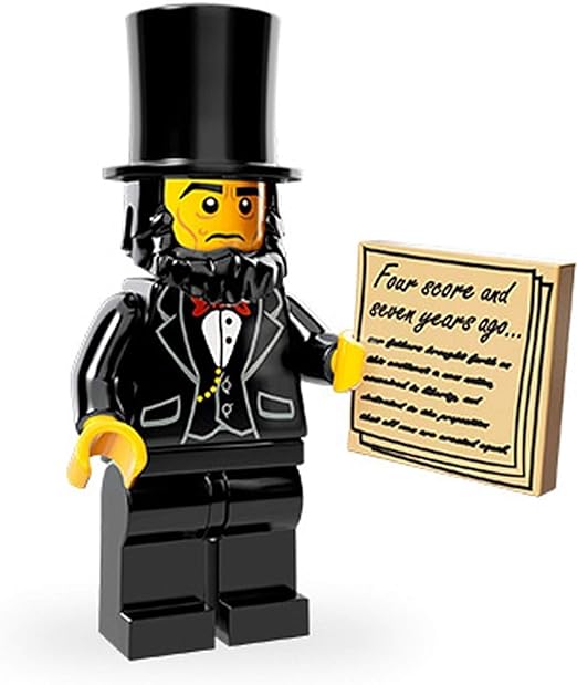 LEGO Minifigure Collection LEGO Movie Series LOOSE Abraham Lincoln