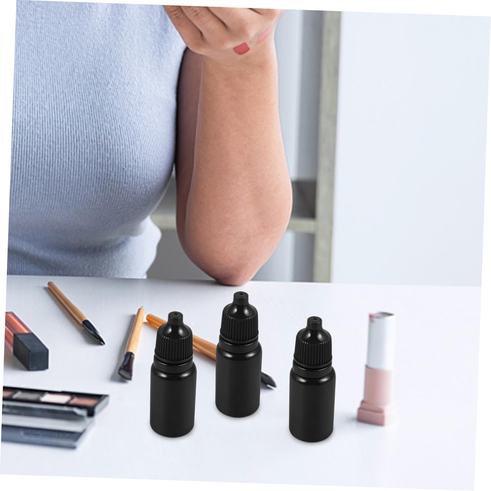 FOMIYES 3sets Essential Bottles Eye Dropper Bottle Mini Liquid Dropper Sub-Pack Small Empty Plastic 24pcs*3