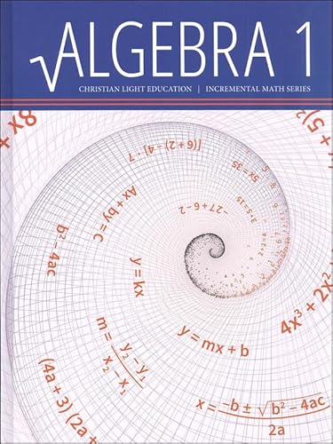 Compare Textbook Prices for CLE Algebra 1 Textbook with Answer Keys Christian Light Education  ISBN 9780878138937 by Mark Kardel