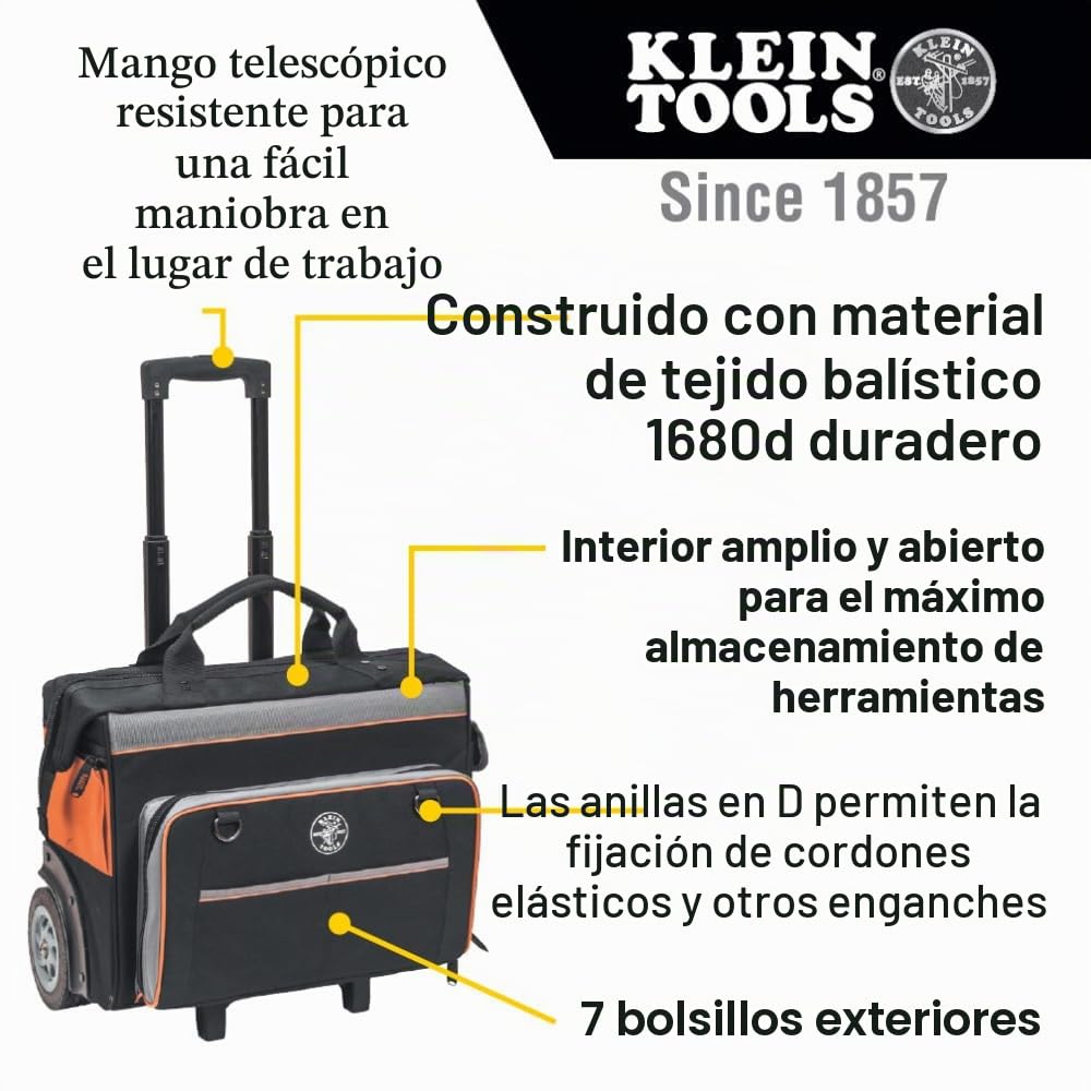 Klein Tools 554171814 Tradesman Pro Organizer Extreme Electrician's Bag