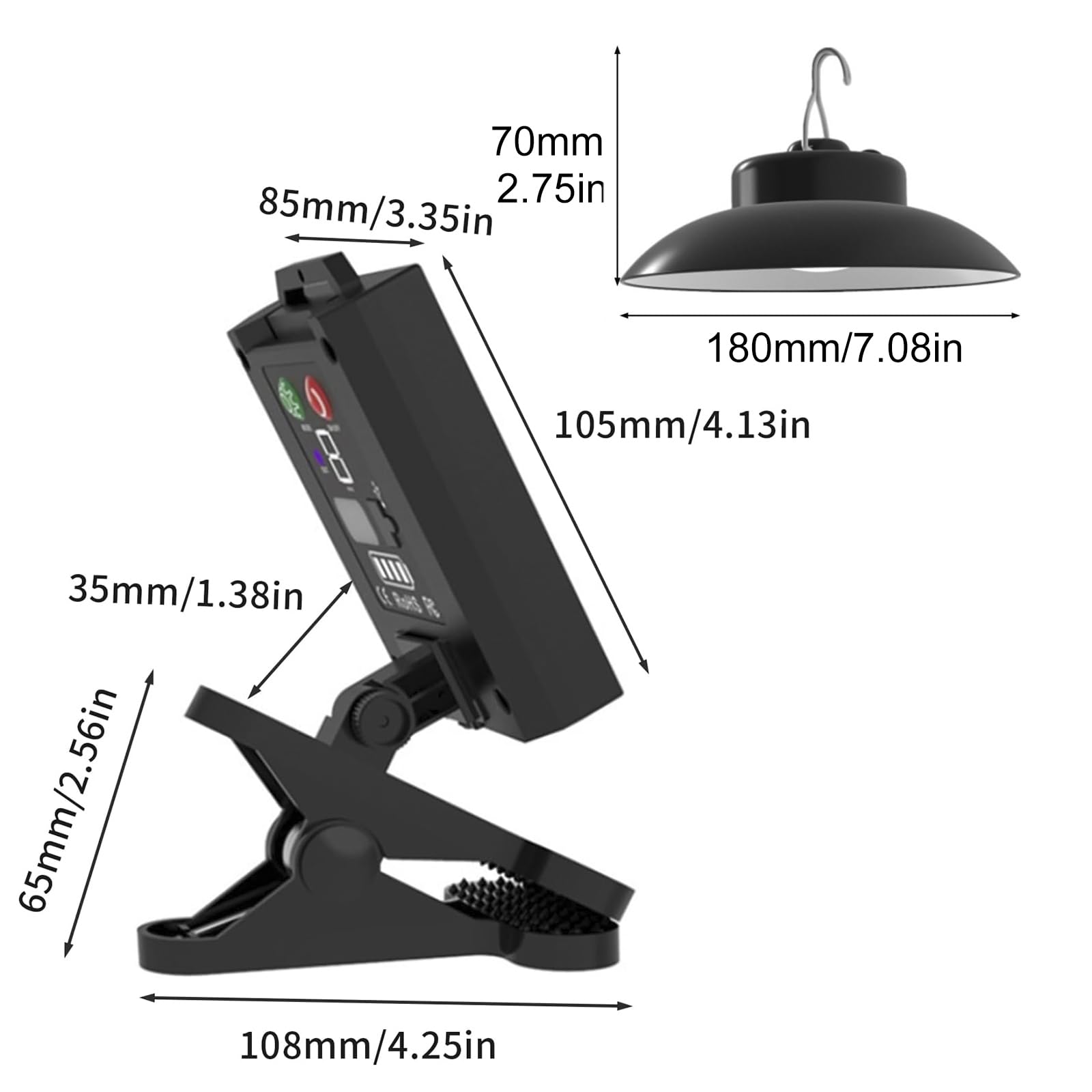 Lumières de Parasol Solaires D'Extérieur avec Télécommande Et Minuterie, Lumières de Parapluie Solaires Etanches pour Patio,Tente De Plage,Camping,Fête De Jardin(sans Tente),Warm Light