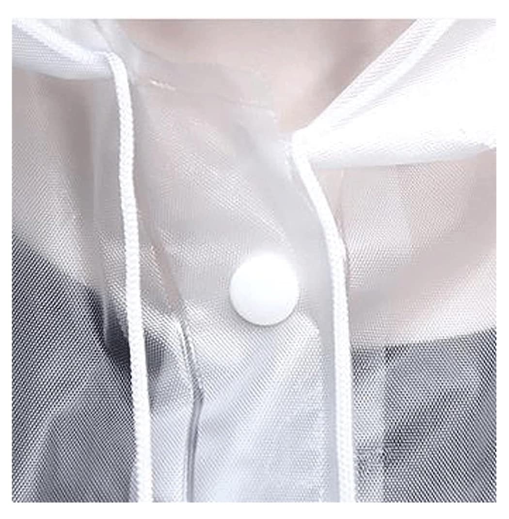 RUVOO Chubasquero Chaqueta de Lluvia Impermeable 5 Uds Impermeable Grueso Impermeable Impermeable Turismo Al Aire Libre Senderismo Impermeable Poncho de Lluvia (Blue : D, Size : One Size)