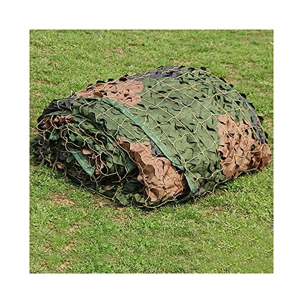 GLFYHG Tarnnetz Camouflage Netz Woodland Armee Tarnung Net für Deko Waldlandschaft Jagd Outdoor Camping Verschiedene…