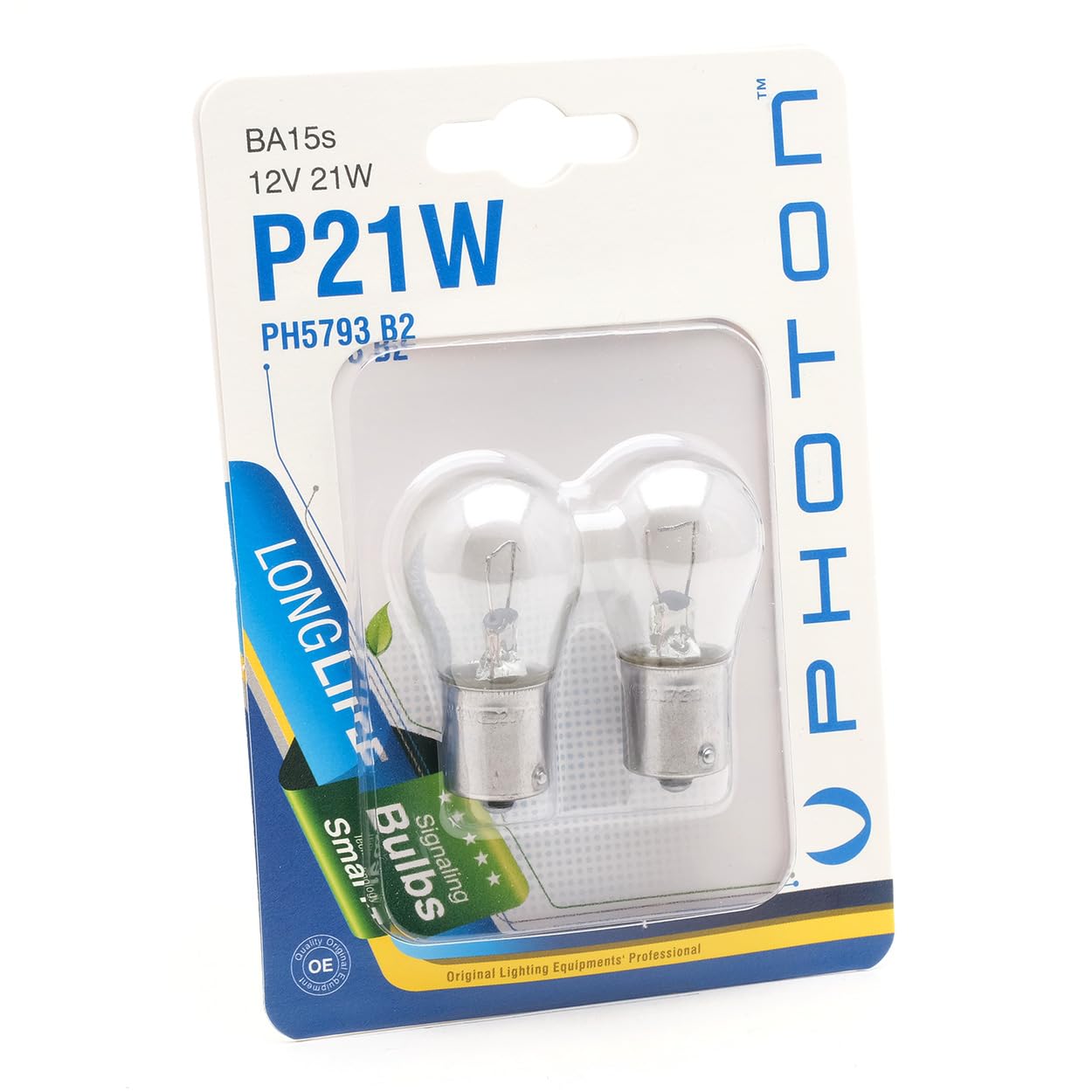 PHOTON Ampul P21W 12V 2'Li Blister Minyatür