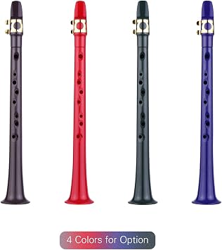 11-hole C Key Mini Pocket Saxophone ABS with Alto Mouthpiece Ligature 4pcs Reeds 8pcs Dental Pads Finger Charts Cleaning Cloth Carrying Bag