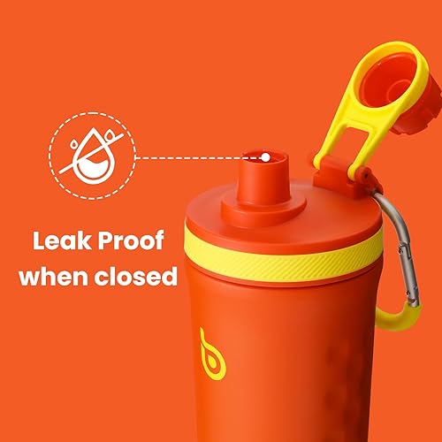 Miniatura 4 de BOTTLE BOTTLE Botella agitadora aislada de 26 onzas, botella de agua aislada para hombres y mujeres, botellas mezcladoras de proteínas para