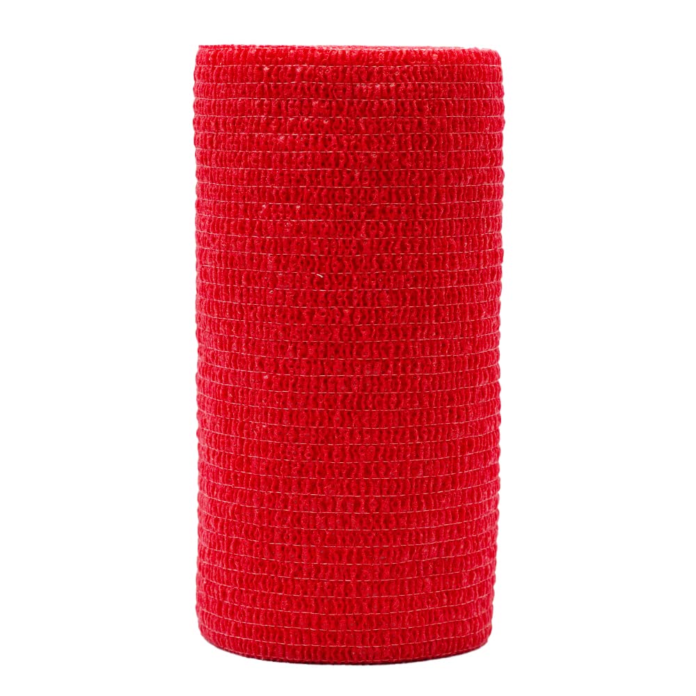 TuffRiderTuffWrap Cohesive Bandage- Red