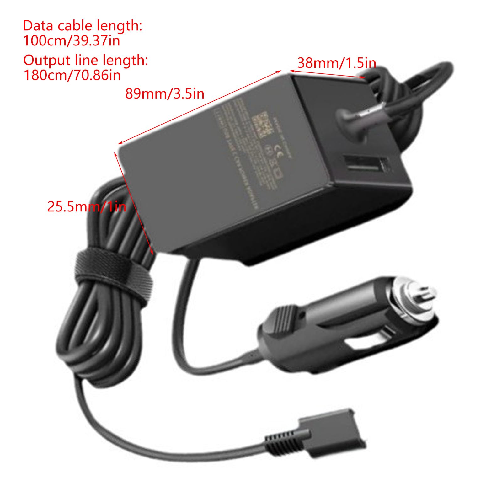 Cargadores automáticos USB C de 100 W, carga rápida para dispositivos, protección contra sobrecorriente, cargadores de coche USB C con múltiples protecciones