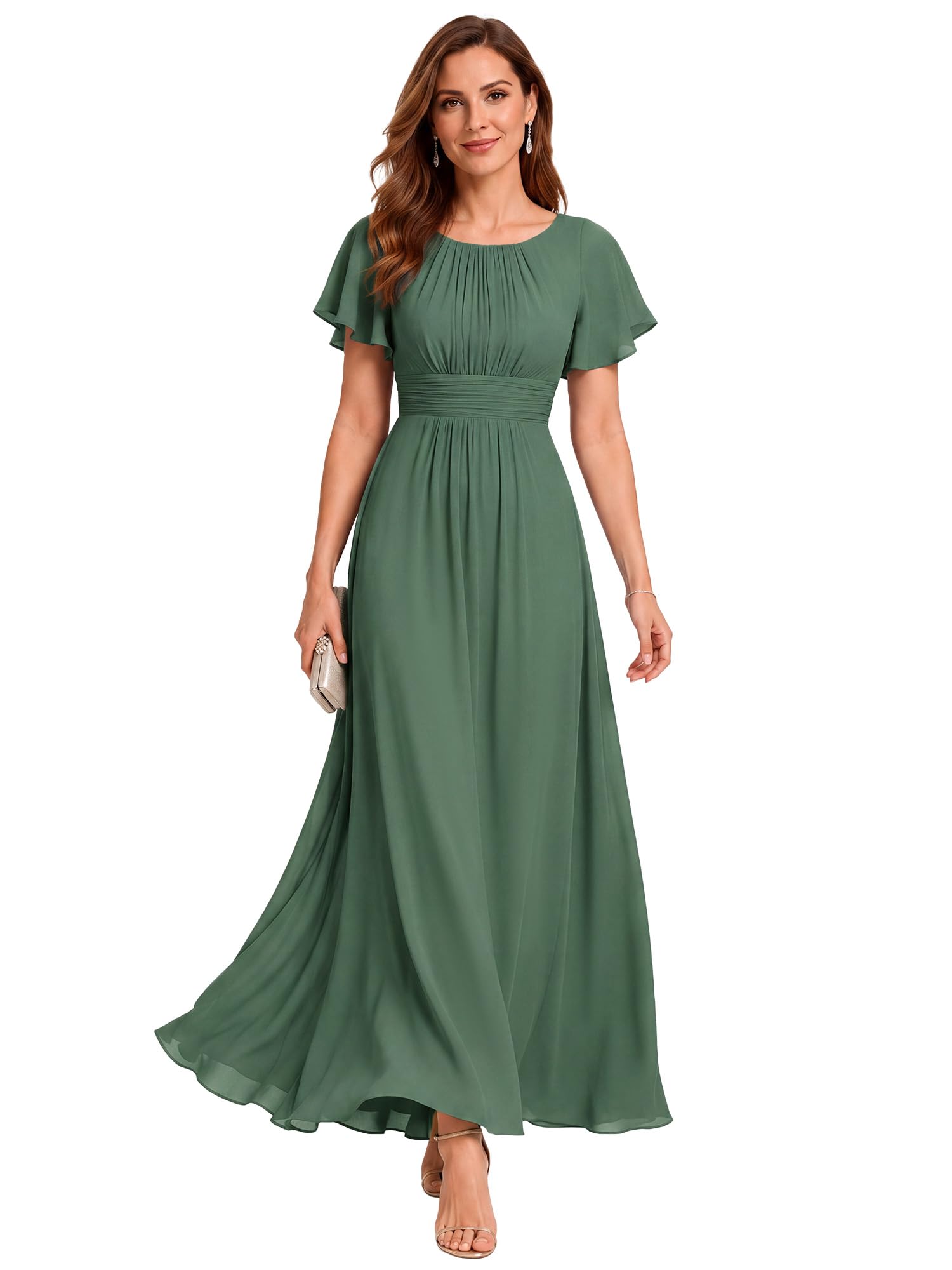 Ever-Pretty Women's Chiffon Formal Dress Mother of the Bride Dresses
