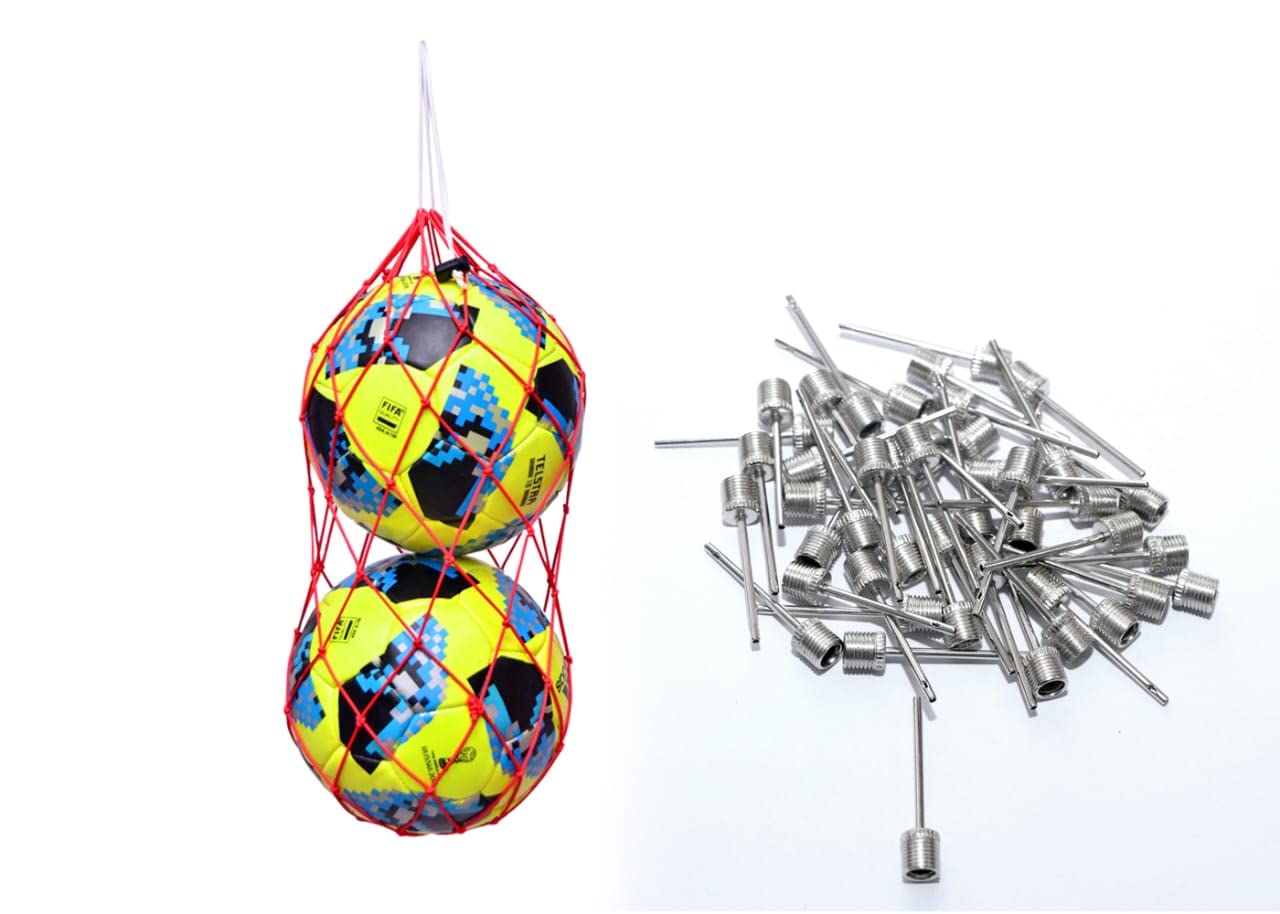 saw power M427 20 pcs Pure Steel Inflating Needle pin Nozzle Basketball ootball Volleyball etc.air pin Needle air air pin with White Ball Carry one net (B09HM7BXH2) Amazon Price History, Amazon Price Tracker
