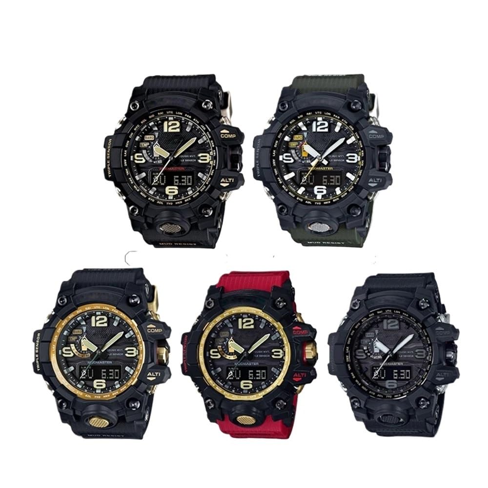 Męska klamra ze stali nierdzewnej z żywicy WatchBand pasuje do Casio g-shock GWG-1000