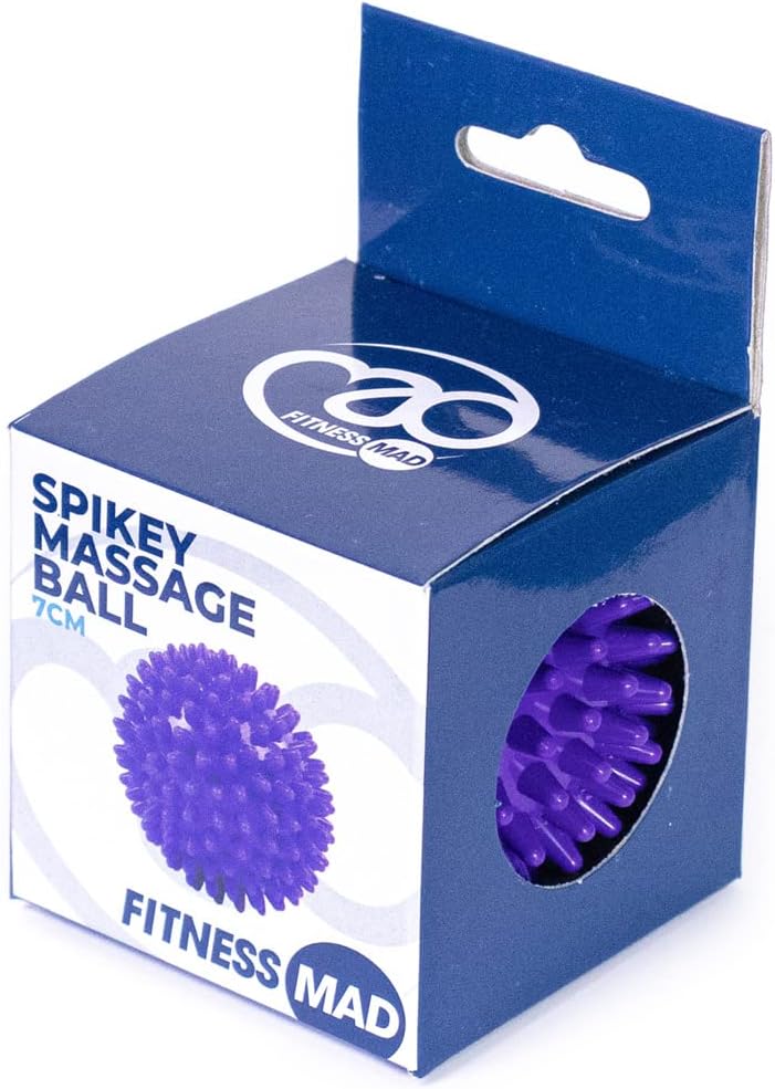 Fitness Mad Spikey Massage & Massage Ball Set, Ideal for Trigger Point Therapy, Deep Tissue & Myofascial Release, Designed to Relax Tight Muscles & Relieve Stress