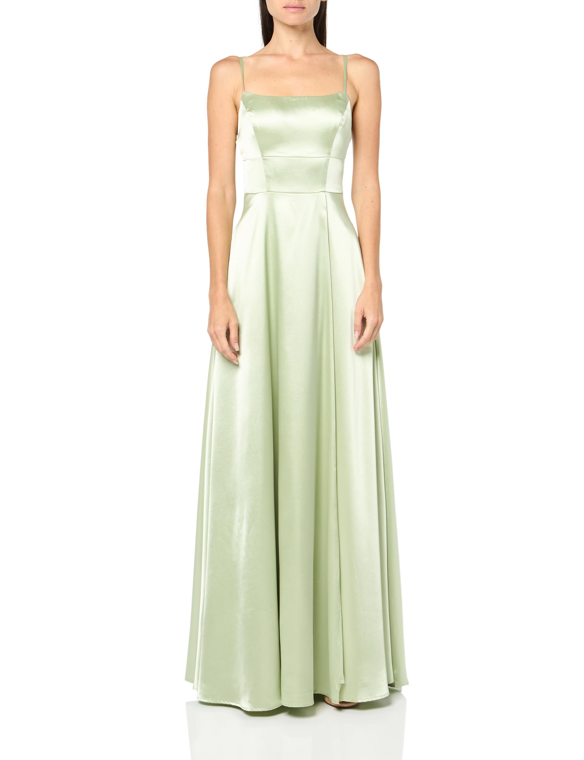 slim fit dress slacks Iris Maxi Dress in Pistachio Green main image 1