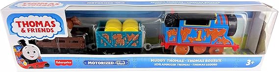 Thomas & Friends Motorized Muddy Thomas with Troublesome Truck