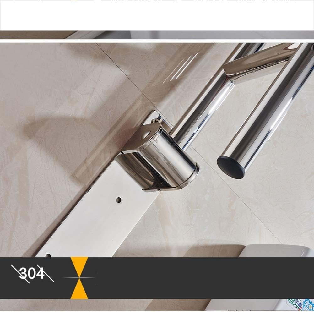 Agarraderas Pasamanos de seguridad for baño, inodoro, barra de seguridad abatible, pasamanos de equilibrio, ayuda for ducha, escalera
