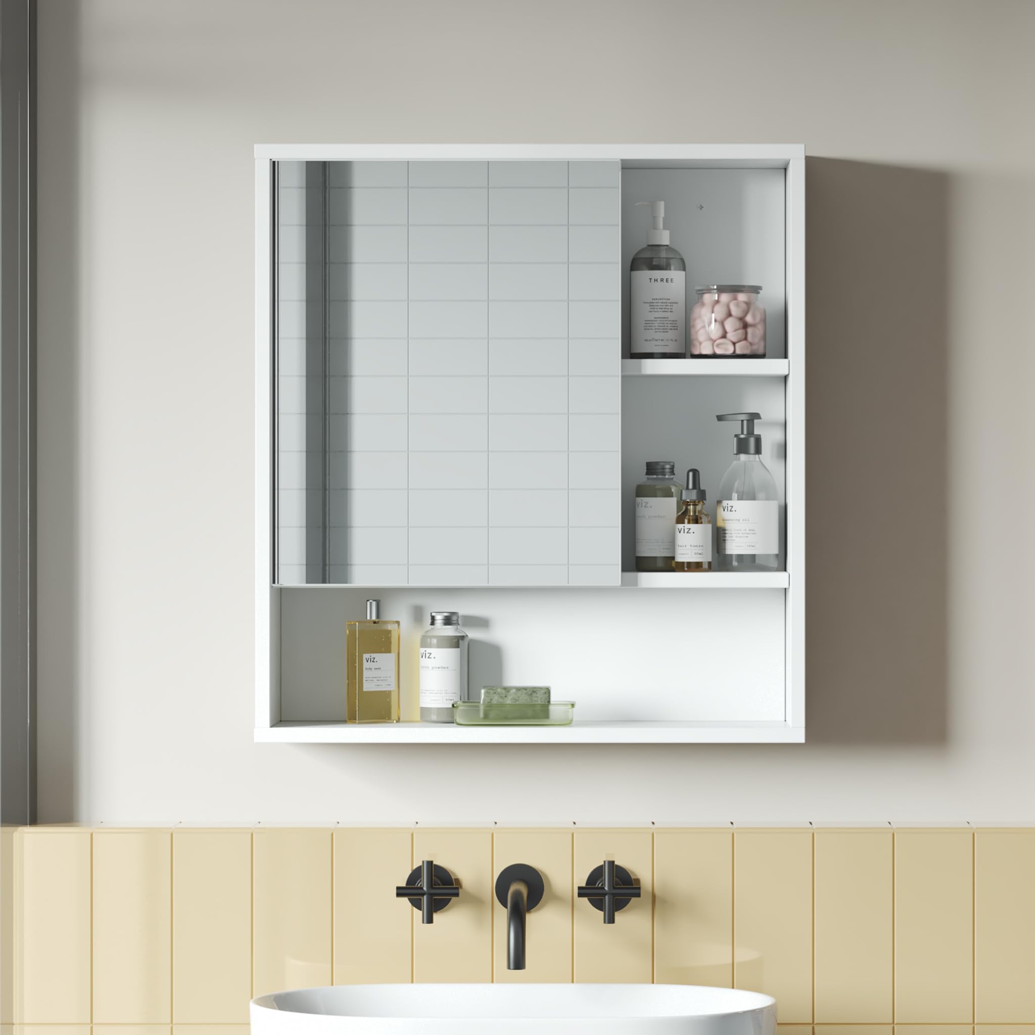 Badkamer spiegelkast kopen? ➤ 555 spiegelkasten & eerlijke prijs