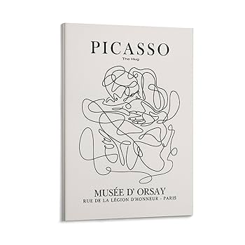 パブロ ピカソ(PABLO PICASSO)、【抱擁⑤】、希少画集より、状態良好 パブロ ピカソ(PABLO PICASSO)、【抱擁⑤】、希少画集より、状態