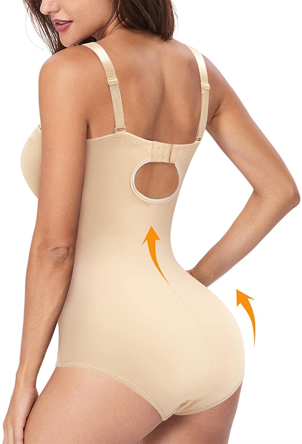 Body Da Donna In Pizzo Shapewear Con Reggiseno Incorporato Body Shaper Butt Lifter Tummy Control Canotte Con Scollo A V