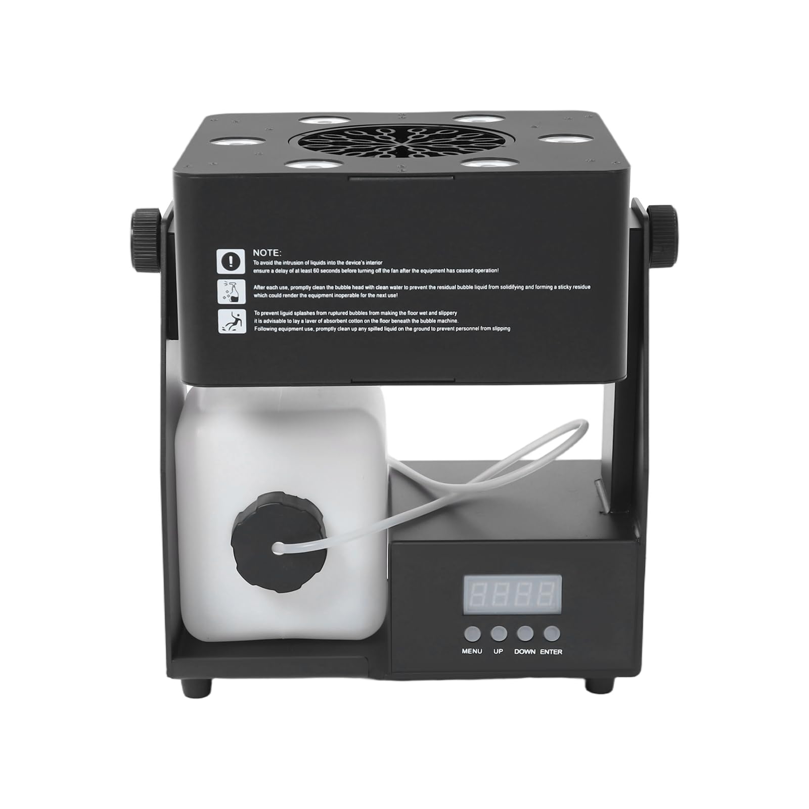 DMX512 maszyna do baniek mydlanych LED, 90 W, RGBW na scenę i imprezę