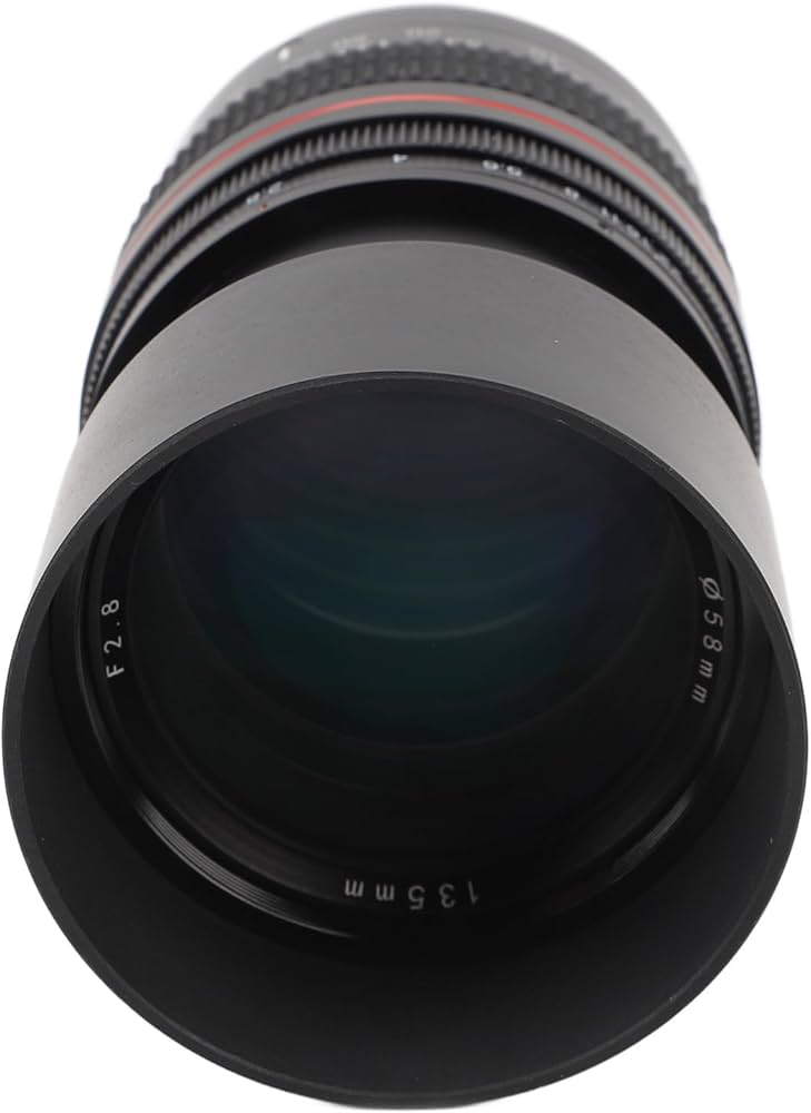 Amazon.com : 135mm F2.8 Telephoto Lens, Alloy Optical Glass Full