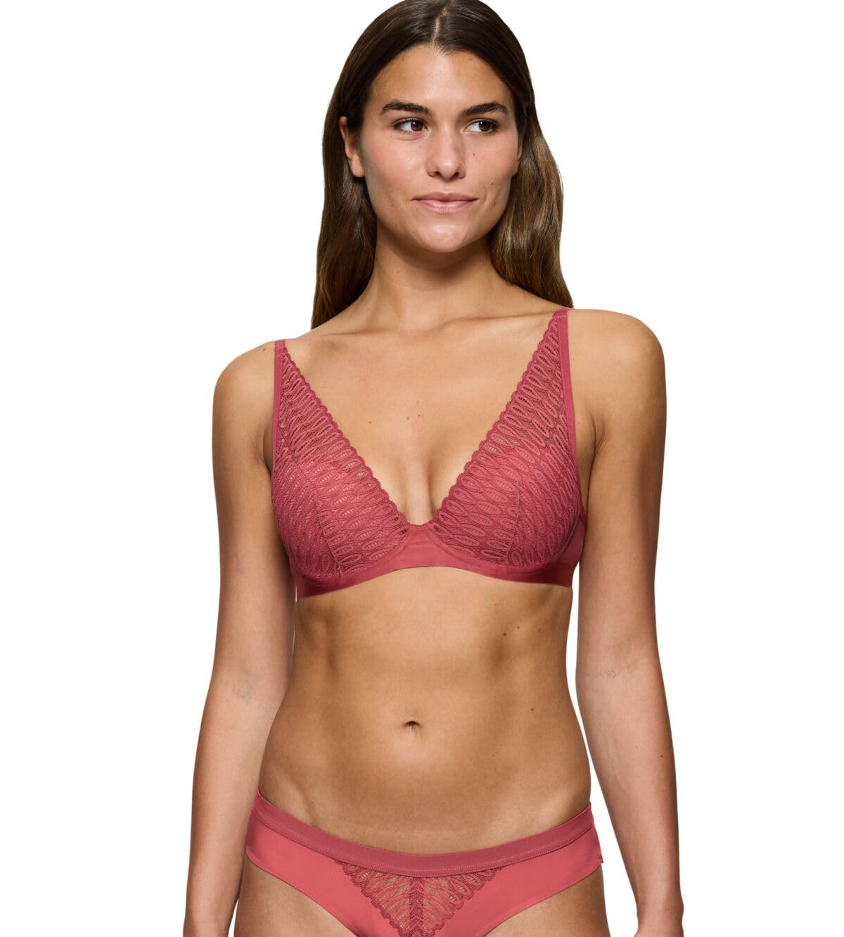 Triumph Women's Aura Spotlight T Bra, Strawberry Allure, 32D