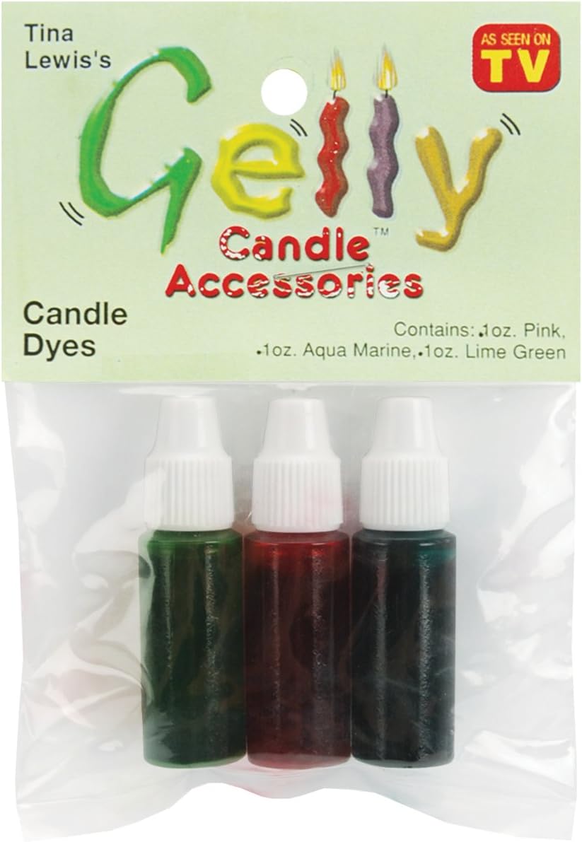 Gelly Candle Assortment Dye Set, Multi-Colour, 1.39 x 7.69 x 11.43 cm
