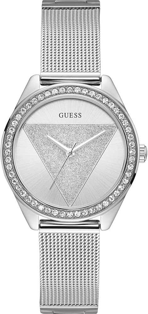Guess Orologio Analogico Quarzo Donna con Cinturino in Acciaio Inox W1142L1 Guess Orologio Analogico Quarzo Donna con Cinturino in Acciaio Inox W1142L1
