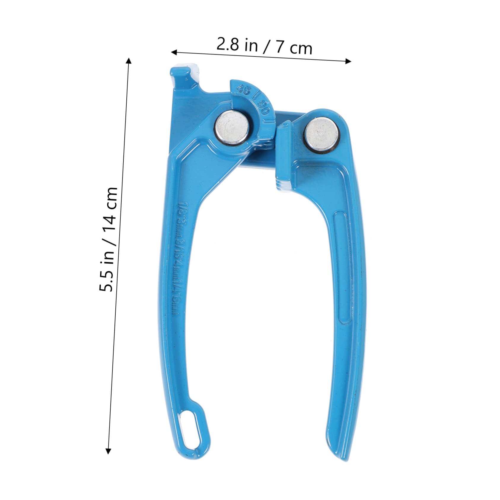 Artibetter Bender Tool for Tubing Carbon Steel Manual Tube Former with Marks for Precise Bending Tight Spaces for Plumbing Automotive Work