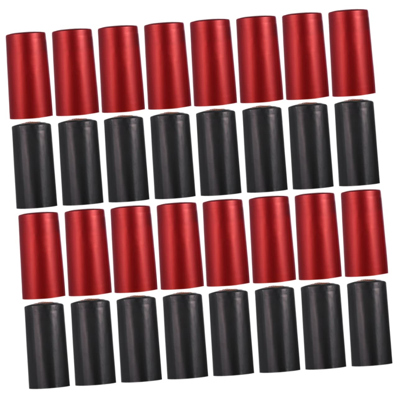 COLLBATH 100pcs Heat Shrink Capsules for Wine Bottles Caps for Bottles Wine Accessories