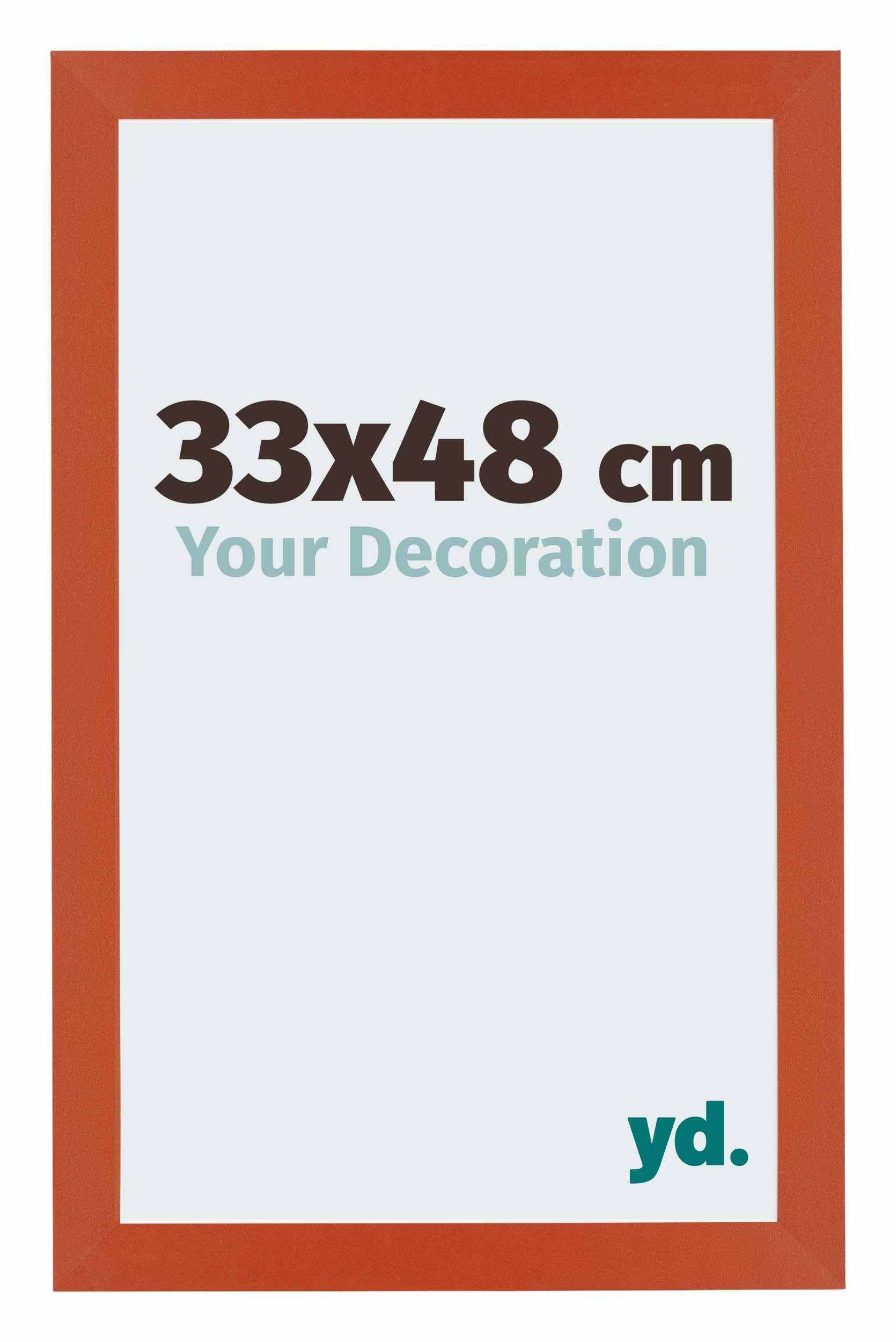 Your Decoration - Puzzle frame 33x48 - Orange - Puzzle frame 500-1000 Pieces - MDF Photoframe - Mura