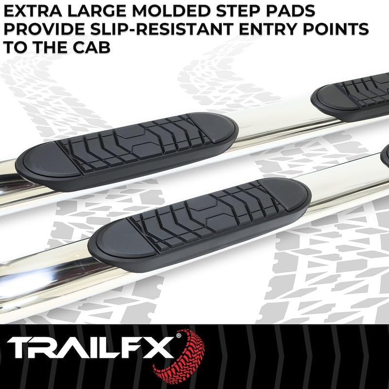Estribos TrailFX Ovalados 5 Pulgadas para Silverado miniatura 5