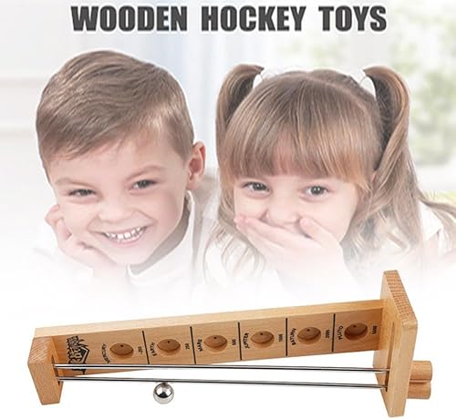 Miniatura 6 de Juego de 2 piezas de palo y pelota, juegos de disparar a la luna, divertido juego interactivo de mesa de bolas de acero, juego de desarrollo de