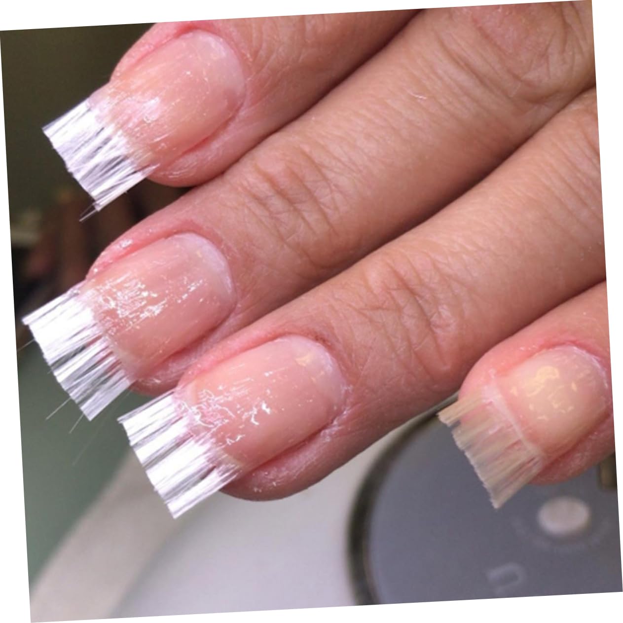 Manicure Extension Fiber Nail Art Material for Ladies Lightweight and Fiber for Nail Decoration for Experts and Beginners for Use