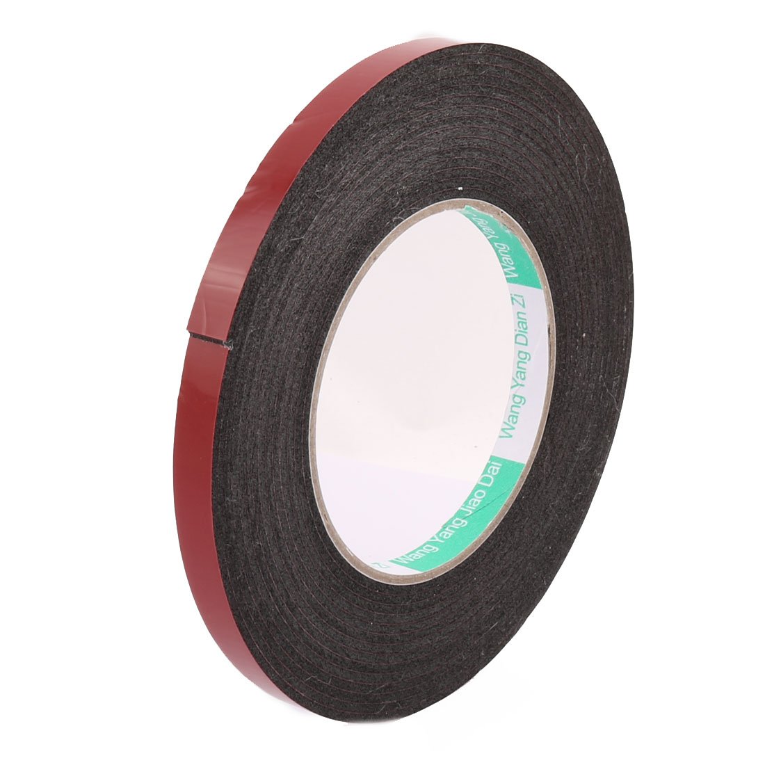 Aexit 5Pcs 10mm Wiring & Connecting x 2mm Double Sided Sponge Tape Adhesive Sticker Shockproof Tape Heat-Shrink Tubing 5 Meters