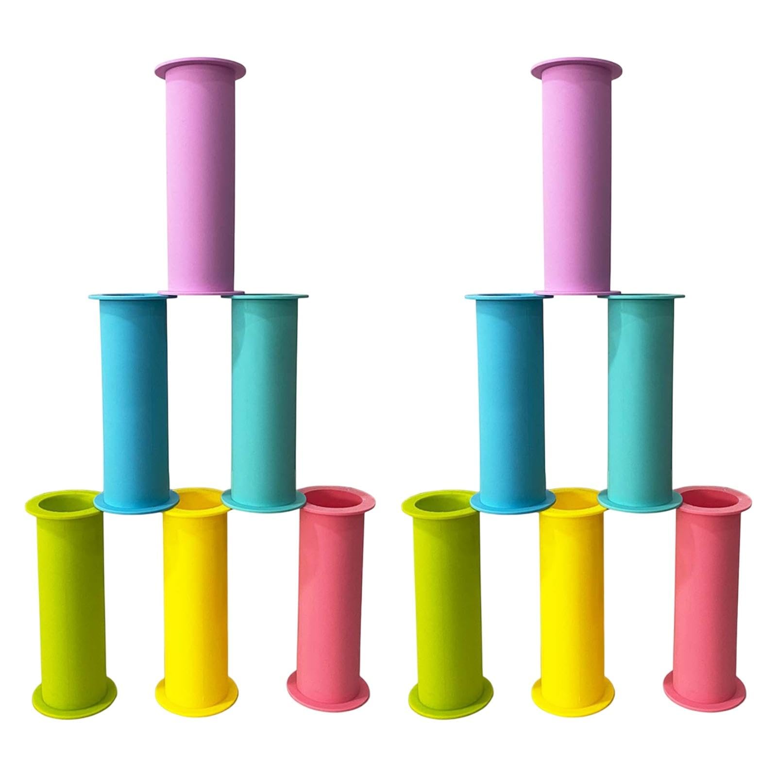 12 Teiliges Stapelbecher Set für Kinder, Entwicklungsspielzeug für Jungen, Mädchen Und Babys