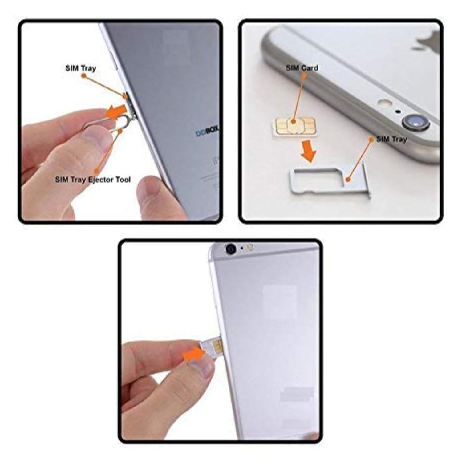 SIM Card Ejector Pin Tool, Universal Metal SIM Tray Removal Needle Opener Compatible with All Smartphones, Lightweight, Portable, Durable (Unit 10) — Amazon image 7