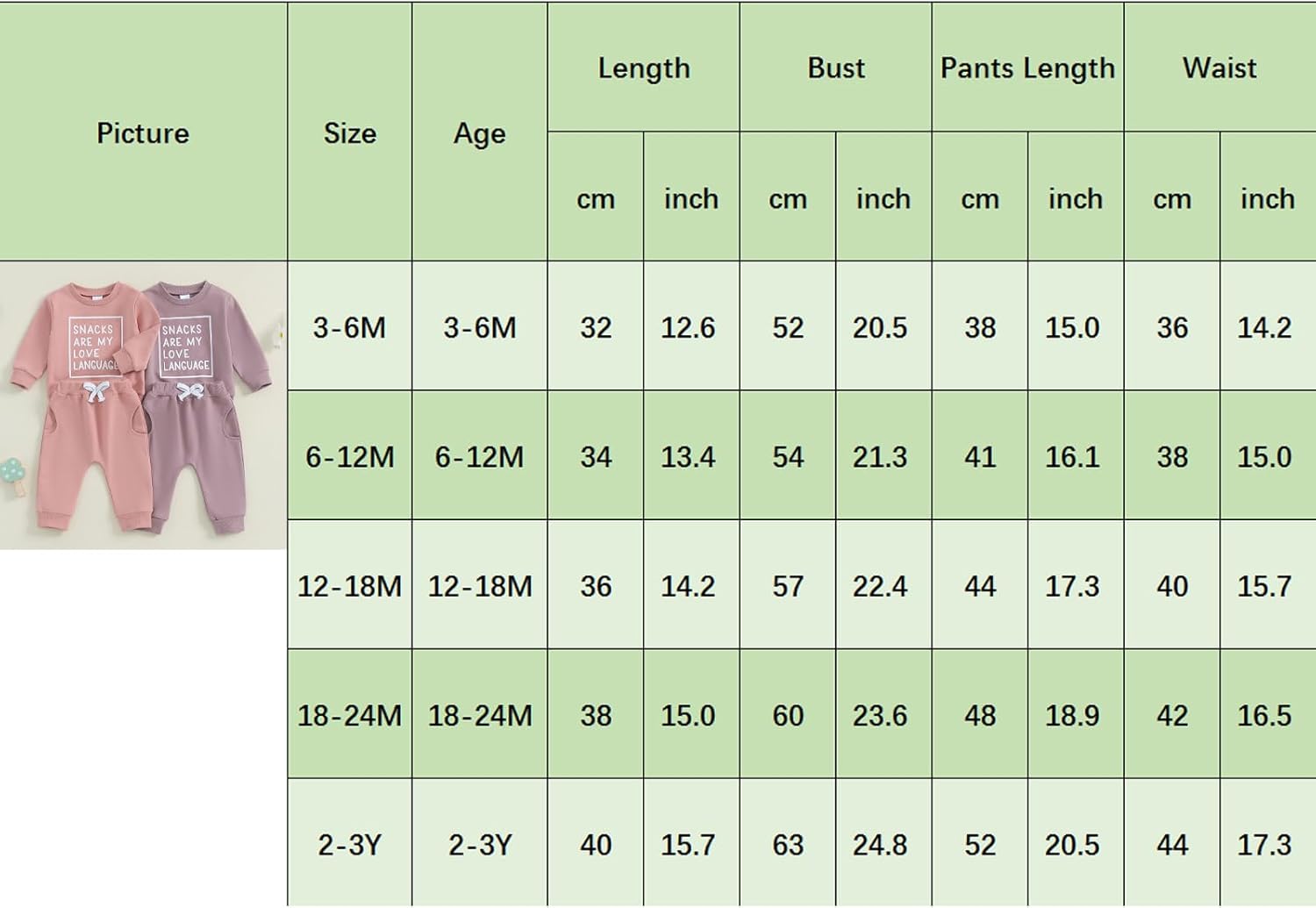 Toddler Baby Girl Clothes 1-6 Years Fall Winter Outfit Funny Letter Long Sleeve Solid Color Sweatshirt Tops Pants Set - Image 2