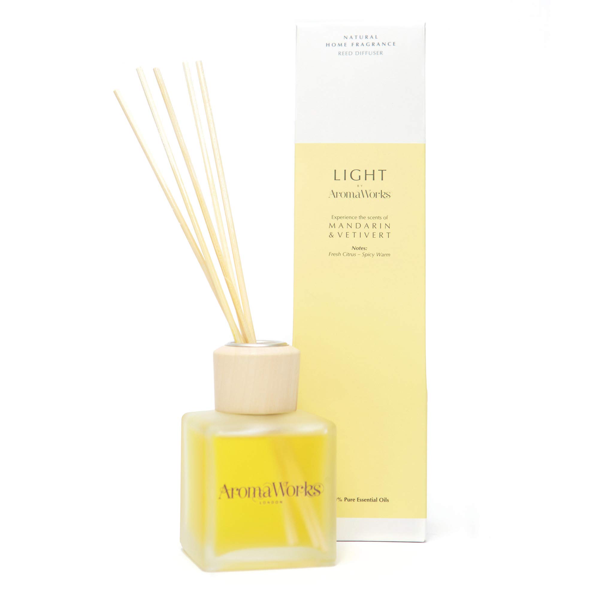 Aromaworks Light Reed Diffuser - Mandarin And Vetivert Diffuser