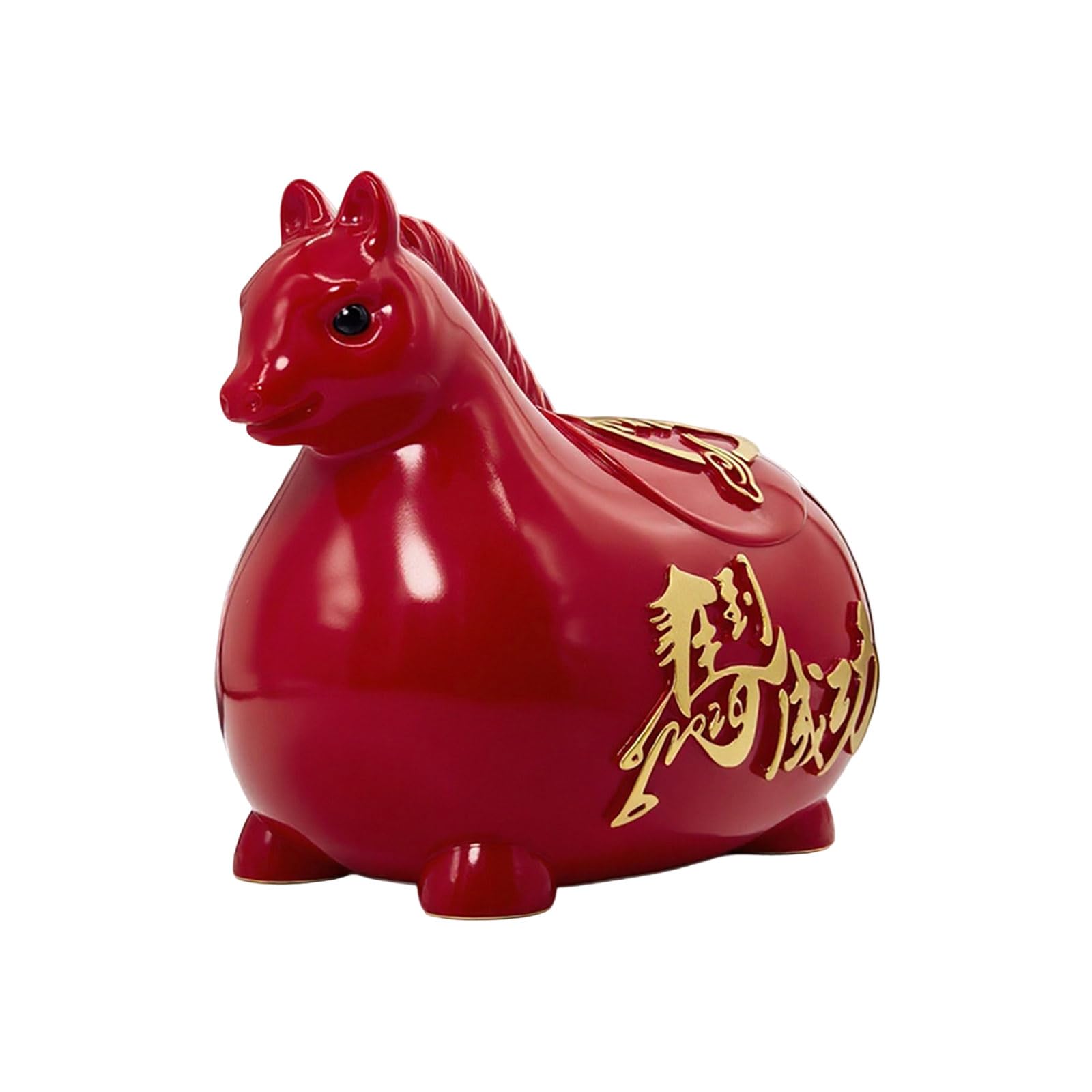 Horse Piggy Banks for Adult Kids Coin Banks Horse Figurines Money Box Jar Horses Statues Desktop Ornament Home Decors Animal Shape Piggy Figurines Home Decors